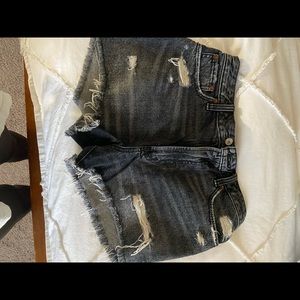 Abercrombie denim shorts